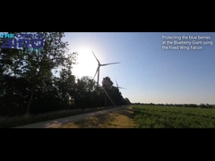 Промышленный беспилотный летательный аппарат Профессиональное использование Наблюдение Сельскохозяйственный электродвигатель с фиксированным крылом